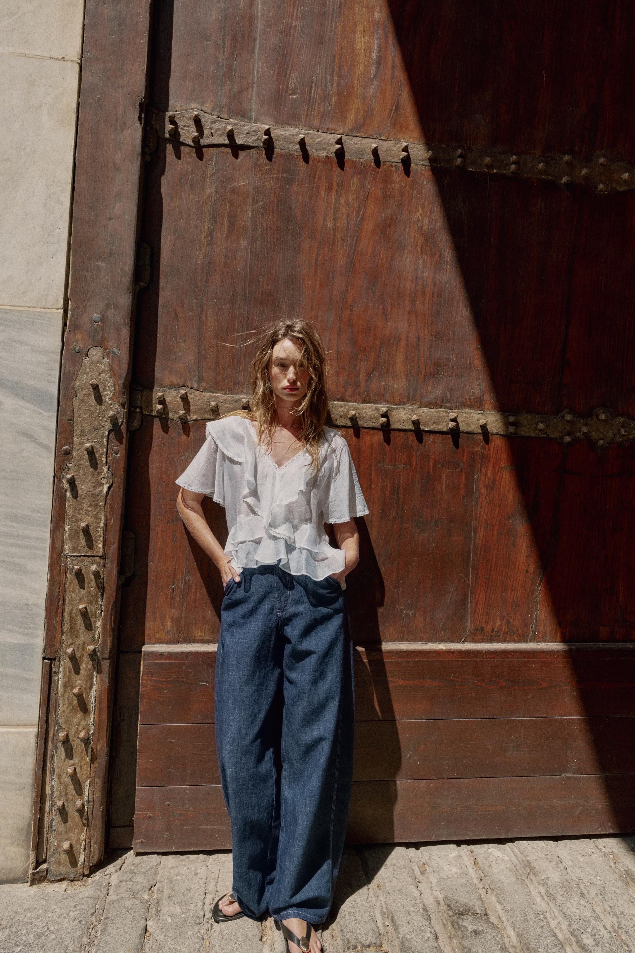 RUFFLED ROMANTIC SHIRT